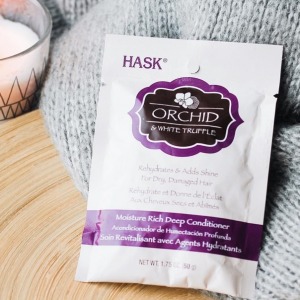 Маска Hask для ультра-увлажнения волос с маслом орхидеи и белого трюфеля. Скидки в РИВ ГОШ.