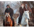 Романтическая прогулка на лошадях + фотосет + стрельба из лука в честь Дня Святого Валентина со скидкой 50%, Киржач